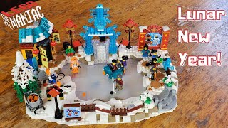 Lunar New yer Ice Festival by the Montreal Lego Maniac - unboxing, speed build and review