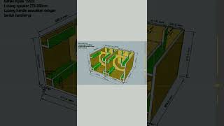 Skema box planar 12 inch double triplek 15mm