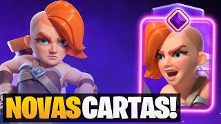 NOVAS EVOLUÇÕES DE CARTAS NA ATUALIZAÇÃO DO CLASH ROYALE EM 2024 😱