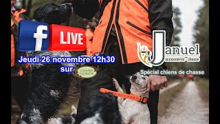 Live Januel spécial chiens de chasse