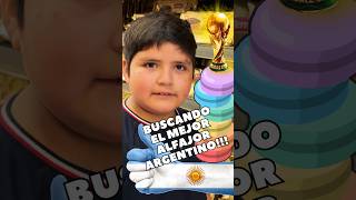 ARGENTINA 🇦🇷 Buscando el MEJOR ALFAJOR! ✅ #argentina #alfajor #shorts #short #shortvideo