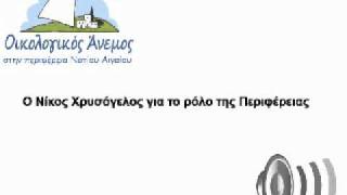 Ο Νίκος Χρυσόγελος για το ρόλο της Περιφέρειας