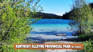 BLUEST WATER IN KENTUCKY ALLEYNE PROVINCIAL PARK | BC Canada