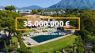 La Gratitud | 35.000.000 € | Lomas de Marbella Club, Marbella Golden Mile | Villa Experts