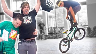 I Entered My First Flatland BMX Contest And WON!