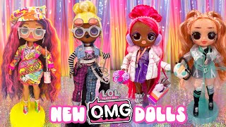 NEW OMG Dolls Unboxing Sketches, Melrose, Skate Boss, Kicks Babe