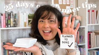 Project planning tasks through the slump | 25 Days of Planner Tips | 2023 Collaboration