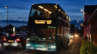 Ride on Arriva Midlands Optare Olympus 4113 (YJ08 EET) Route 127