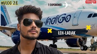 1 Time Experience in Flight✈️ For Leh🤕