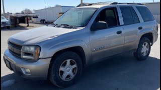 2002 CHEVROLET TRAILBLAZER HAMMERDOWN AUCTIONS