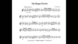 [Piano Accompany] The Happy Farmer - Suzuki Violin Book 1 (100% Tempo)