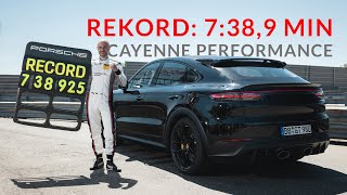 Onboard: Nürburgring-Nordschleife Rekordzeit 7:39,9 Min (SUV-Rekord) für Porsche Cayenne Performance