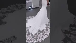 Lace that mesmerizes 🥰✨ #weddinggown #gown #bridetobe #weddingattire