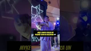 Myke Towers realiza un pequeñoe show en Argentina 🇦🇷 #myketowers #myketowersfans #myketowerss