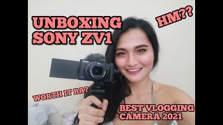 UNBOXING SONY ZV1. BEST VLOGGING CAMERA 2021