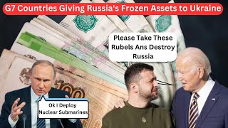 USA Giving Russia's Frozen Assets to Ukraine i Russia Deploys Nuclear Submarines near UK after USA