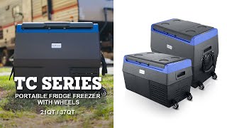 Setpower TC Series 12V Wheels Refrigerator：Removable Lid Design