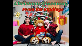 Christmas Giveaway | Noche Buena Baskets | American-Filipino Couple🇺🇸🇵🇭 | Studley’s Vlog