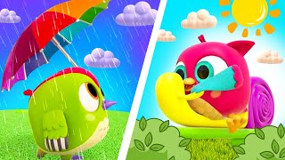 Dry & Wet song for kids! Baby songs & nursery rhymes with Hop Hop the Owl. Owl cartoons & kids songs