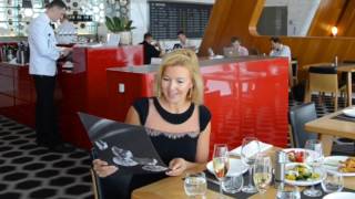 Qantas First Class Lounge in Sydney International Airport - presented by Marina Noble