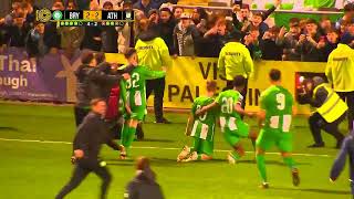 JOHN O'SULLIVAN WINNING PENALTY- BRAY WANDERERS V ATHLONE TOWN 2024 FIRST DIVISION PROMOTION PLAYOFF