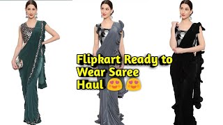 Flipkart Ready to Wear Stitched Saree Haul | Readymade Saree | Party wear Saree | Shorts