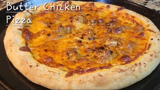 The Best Butter Chicken Pizza