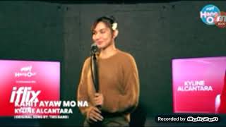 Kyline Alcantara (Kahit Ayaw Mo Na) Live Performance on InqPop