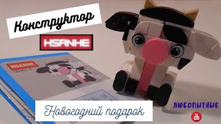 Конструктор HSANHE Бычок (китайский аналог LEGO) бонусны ролик