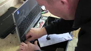 Dell Inspiron 15 Laptop hinge busted and J-B Weld to the rescue