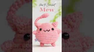 Amigurumi Mew 🌻🌻| pattern by @AmiguWorldOfficial