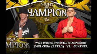 WWE 2K23 | John Cena vs Gunther Intercontinental ChampionShip | Night Of Championship