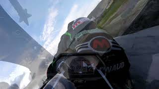 Track day circuit d'Alès, crash & overtakes, 30 octobre 2022, Yamaha R1 #423, Arnaud David