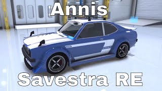 GTA 5 ONLINE - ANNIS SAVESTRA RE CUSTOMIZATION (Series II-III Mazda Savanna/RX3 Nissan Skyline C110)