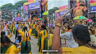 dandiya performance at khaiaratabad bada ganesh | khaiaratabad Ganesh 2024 | vinayaka chavithi 2024