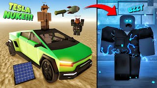 KEREN 1000%!! Kita Beli Tesla SPACE TRUCK & Kill BOSS ZOMBIE ELECTRIC 🔥🥶🔥 || A DUSTY TRIP Indonesia