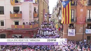 2018-08-19 Diada Sant Magí 2d9fmc Jove Tgn La Xarxa #castellers