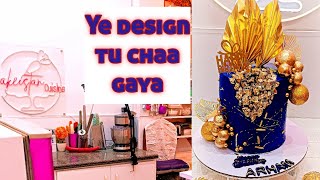 Tall Cake design| Best cake design| #cake #baking #decoration