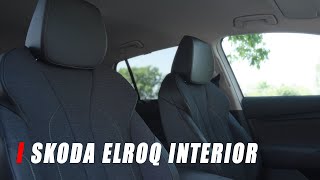 Skoda Elroq Interior Teaser Video