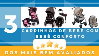 3 Carrinhos de Bebê com Bebê Conforto!