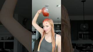 Dying my hair with STRAWBERRIES