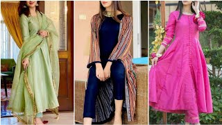 Latest Simple & Stylish Eid Dress Designs  || Eid Wear Dress Designing Ideas