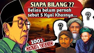 5 KYAI KHOS PENENTU KEBIJAKAN GUS DUR - Sunan Bonang, KH Hasyim Asy'ari, Sunan Kalijaga dan...