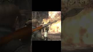 Saddler vs Infinite rocket launcher|Resident Evil 4|#residentevil4 #residentevil4remake#shorts