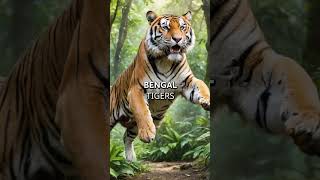 The Majestic Bengal Tiger: The Largest Hunter of the Rainforest!