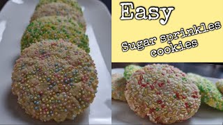 Easy Sprinkle cookies are perfect for Easter.