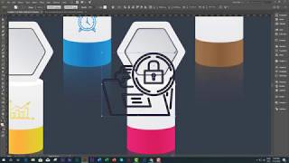 Vector illustration hexagon infographics 6 options | Smart Techno SR