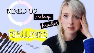 MIXED UP MAKEUP BRUSH Challenge | Rachyreviews