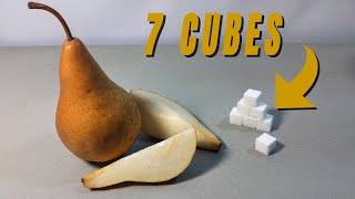 How Much Sugar Is In Pear Fruit (6.2oz/178g)