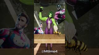 She Hulk catches Friends | Marvel ＆Fortnite Animation